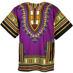 Purple Traditional Dashiki Unisex.