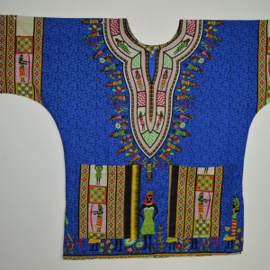 Blue ER Lux Traditional Dashiki | Large