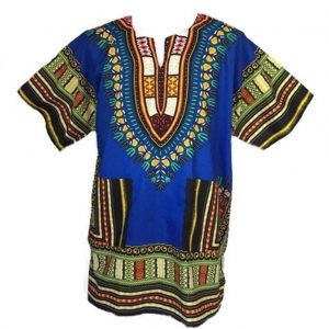 Blue Traditional Dashiki Unisex.